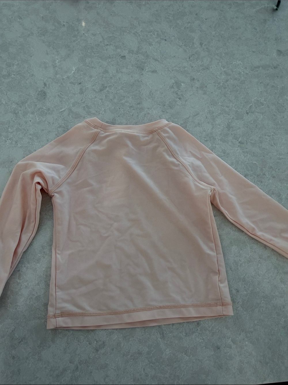 Starting Out Light Pink Ruffle Long-Sleeve Rashguard - Picture 5 of 5